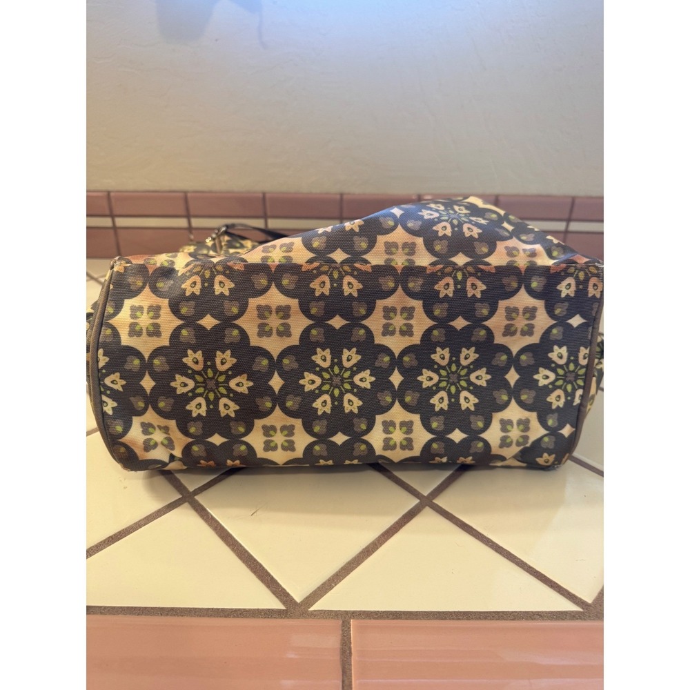 Petunia Pickle Bottom Floral Messenger Diaper Bag Convertible‎ Backpack Purse - Picture 4 of 5